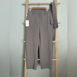 BNWT Wilfred Tie-front pants in Opal Grey size 0